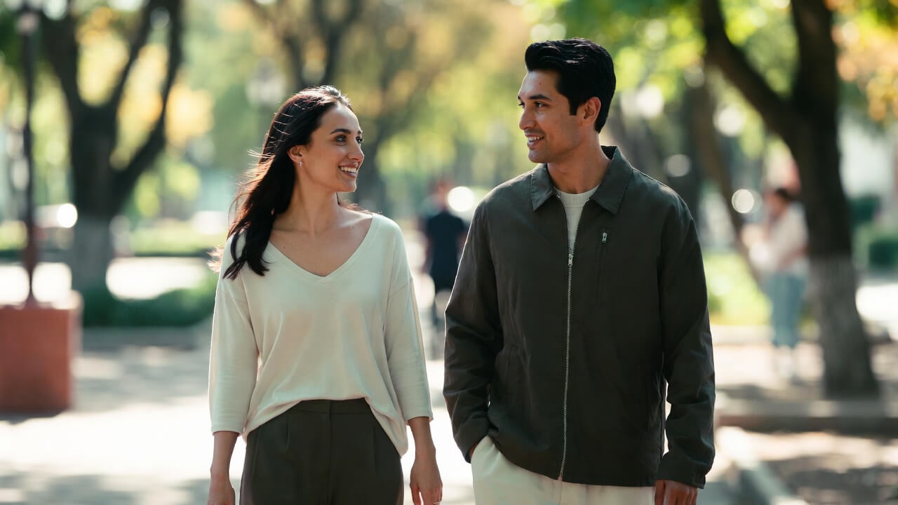 People connecting and building community